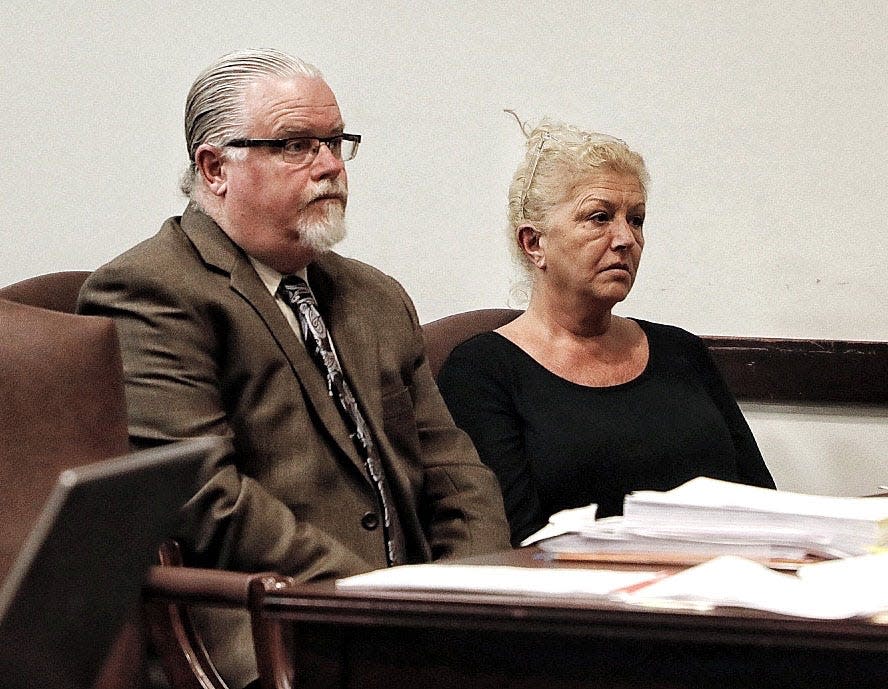 Former Port Orange Police Sergeant Steven Braddock and his wife Mary Braddock were sentenced on Tuesday to five years probation after they were accused of exploiting Braddock's elderly mother, who has since died.