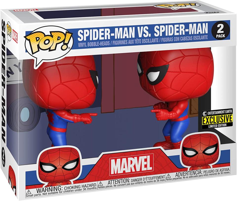 spider-man vs spider-man funko pop