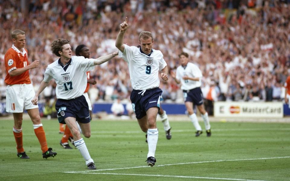 England beat Holland 4-1 at Euro 1996 - Getty Images Fee