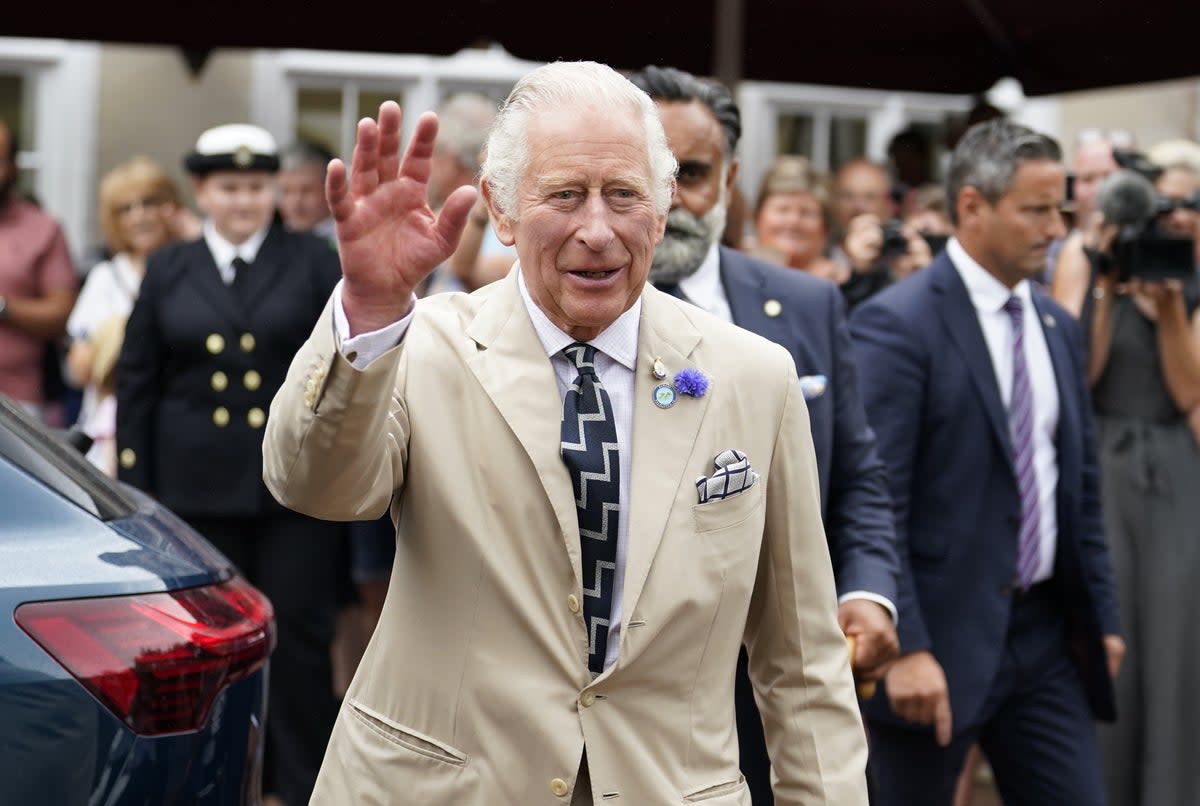 The Prince of Wales and Duchess of Cornwall have visited Torquay in Devon (Andrew Matthews/PA) (PA Wire)