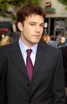 Ben Affleck at the LA premiere of Paramount's The Sum of All Fears