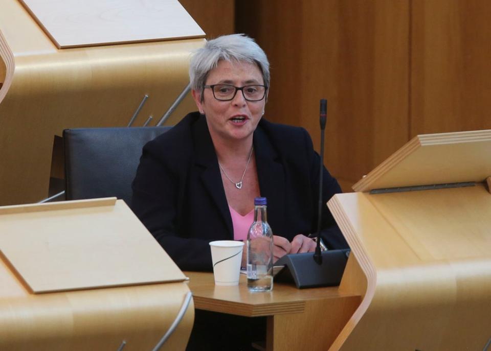 Annie Wells described the plan as ’embarrassingly thin’ (Fraser Bremner/Scottish Daily Mail/PA) (PA Media)