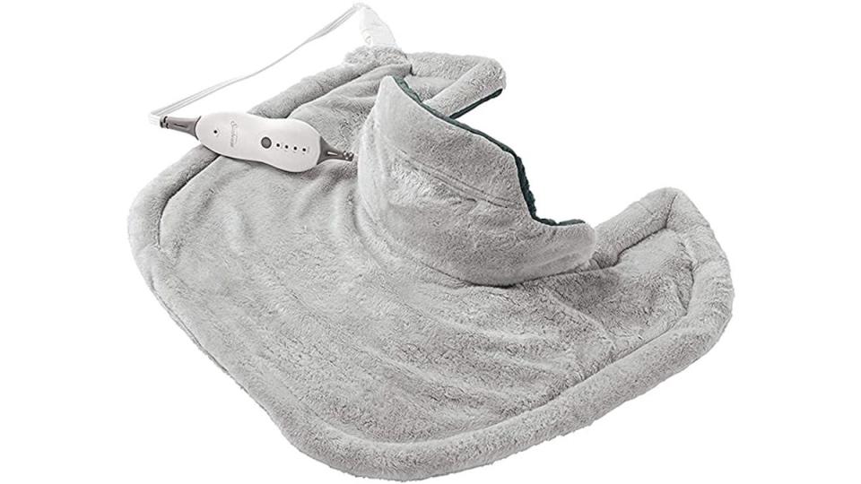 Cozy up with this heating pad from Sunbeam.