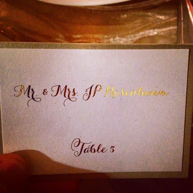 Escort Cards