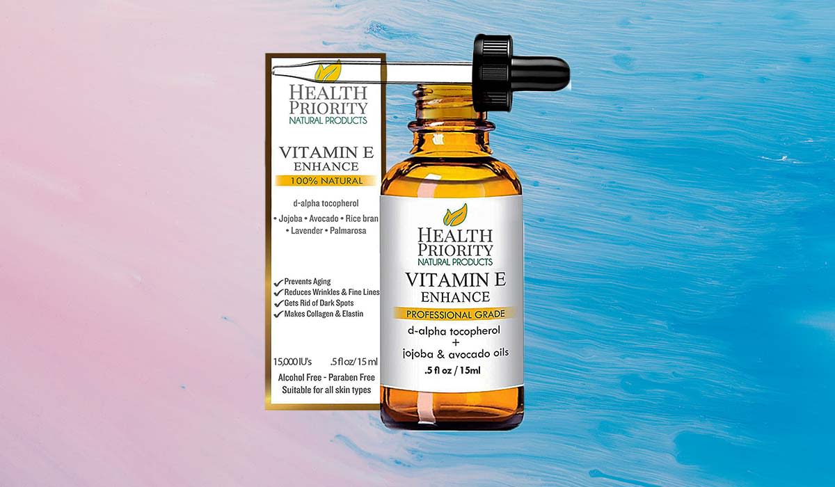 Drew Barrymore's favorite vitamin E oil works to moisturize and reduce wrinkles and scarring.