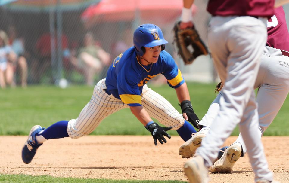 Game 2 of a 5A baseball super regional series between Maple Mountain and Orem in Orem on Friday, May 19, 2023.