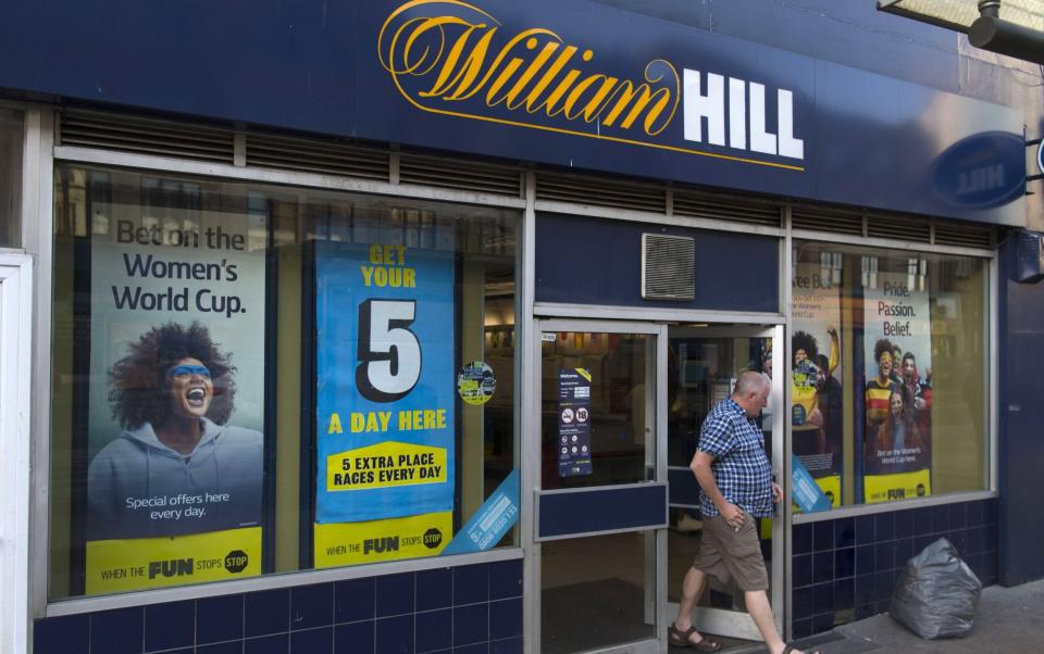 William Hill owner 888 said revenues were 'slightly ahead' of expectations in the first three months of the year