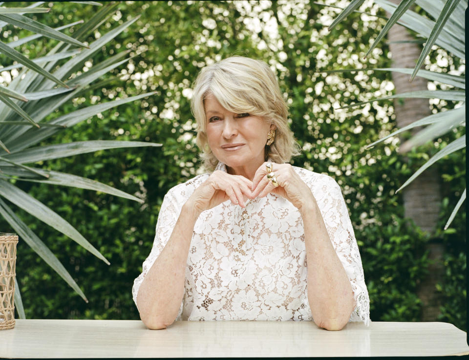 Martha Stewart, en Palm Beach, Florida, en febrero de 2022. (Ysa Pérez/The New York Times)