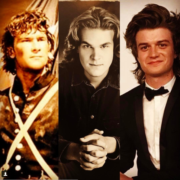 Patrick Swayze, David Harbour, Joe Keery