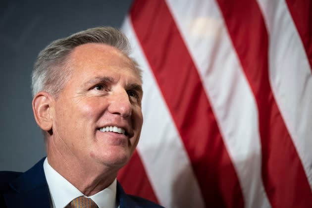 kevin-mccarthy-GOP-takes-house.jpg Donald Trump Headlines America First Agenda Summit In Washington DC - Credit: Drew Angerer/Getty Images