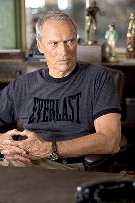 Clint Eastwood as Frankie in Warner Bros. Million Dollar Baby - 2004
