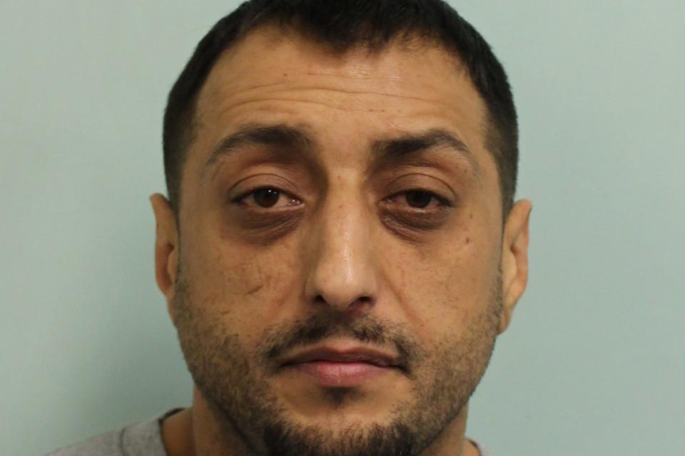 Facing prison: Eugeniusz Ciwinski, 32, stabbed Leslie Hebbelewhite during a break-in and then used his bank card to make withdrawals: Metropolitan Police