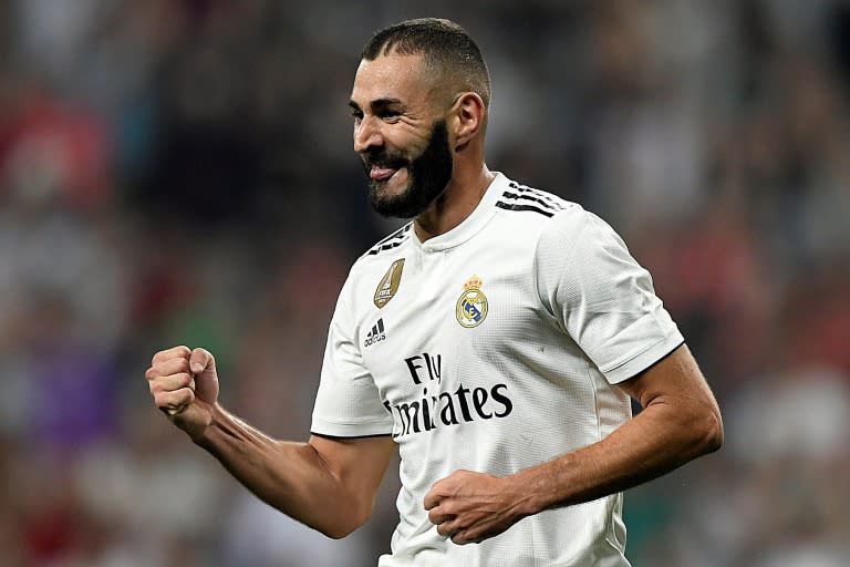 Real Madrid's French forward Karim Benzema was dropped frmo the French squad after the case emerged in 2015 and has not been recalled