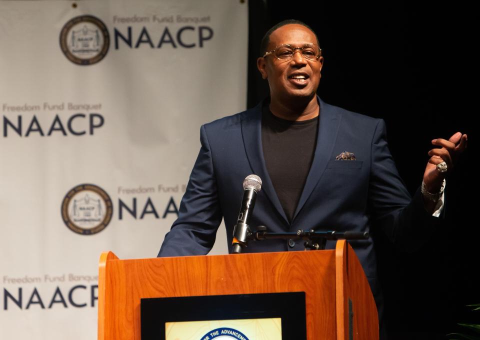 Master P speaks Friday at the NAACP Freedom Fund Banquet at the Houma-Terrebonne Civic Center.

[Chris Heller/Staff -- houmatoday/dailycomet]