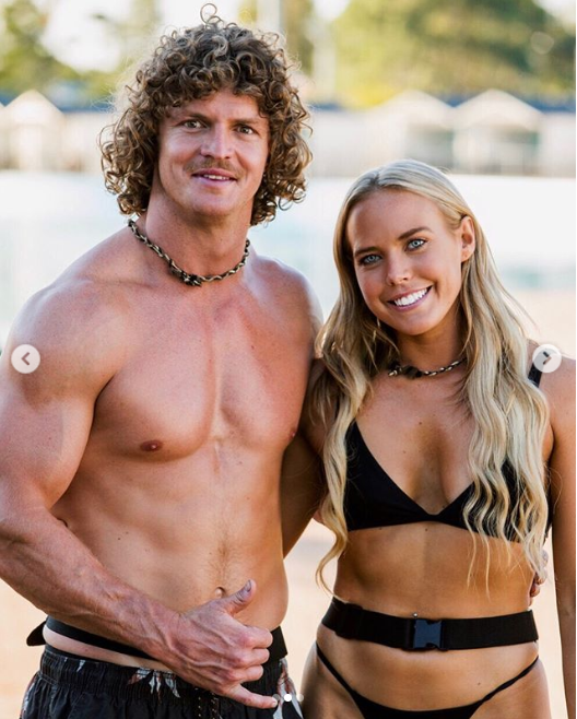 Cassandra and Nick finally went on a date last night, but viewers seemed more interested in her swimmers. Photo: Network Ten via Instagram/Casswood