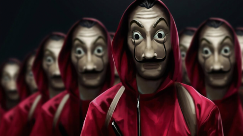 <span class="caption">It even inspired the global TV hit, La Casa de Papel </span> <span class="attribution"><span class="source">Netflix</span></span>