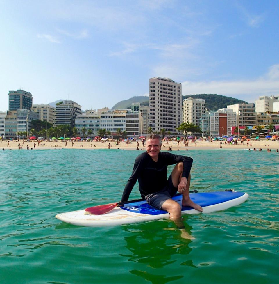 Dom Phillips in Rio de Jenario (AP)