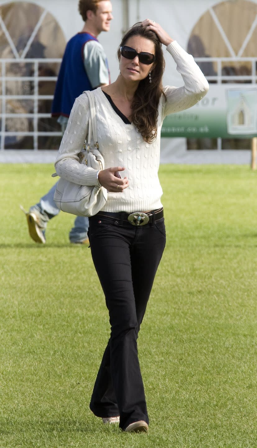 At the polo, 2008
