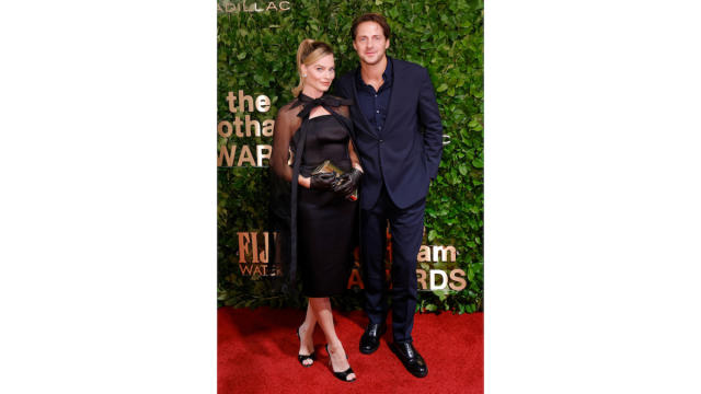 Margot Robbie Stuns During Rare Red Carpet Outing With Husband