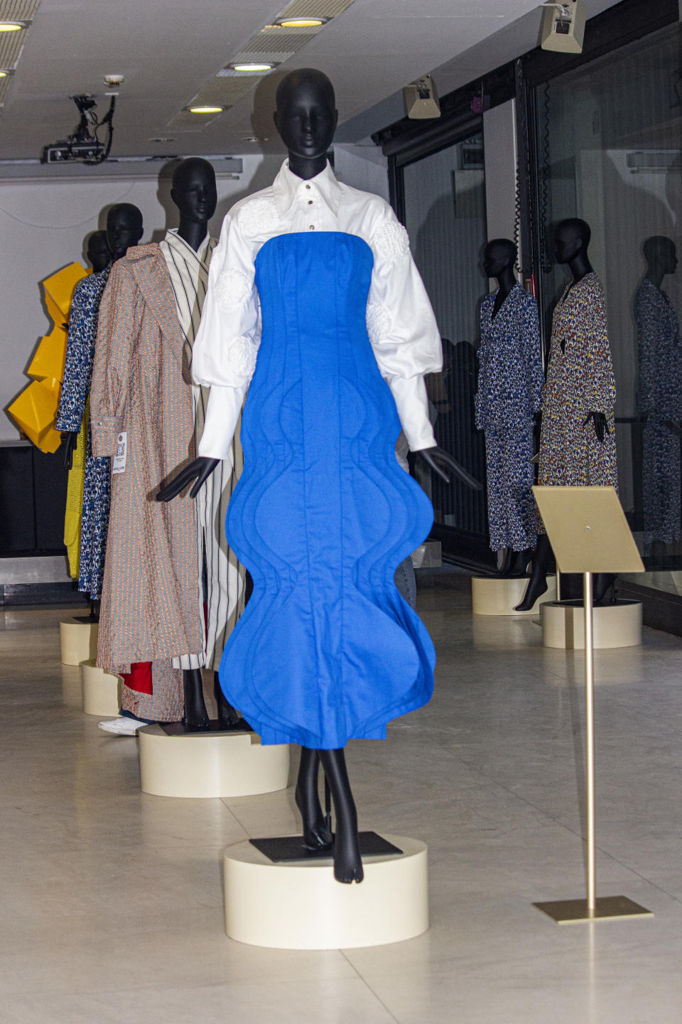 Inside the ¡GloLoCo! exhibition during Afro Fashion Week.