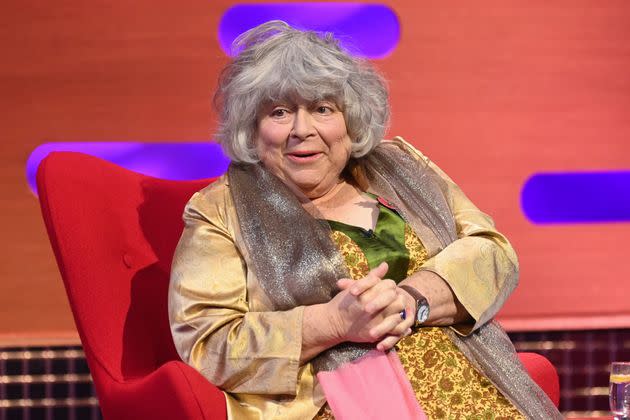 Miriam Margolyes during the filming for The Graham Norton Show  (Photo: Matt Crossick via PA Wire/PA Images)