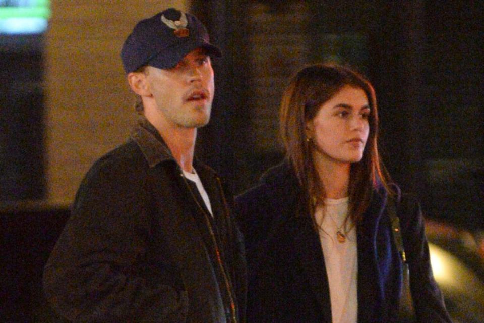 <p>SplashNews.com</p> Austin Butler and Kaia Gerber