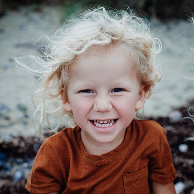 The adorable boy tragically passed away on Monday after choking on an early birthday present. Photo: Instagram/The Small Folk