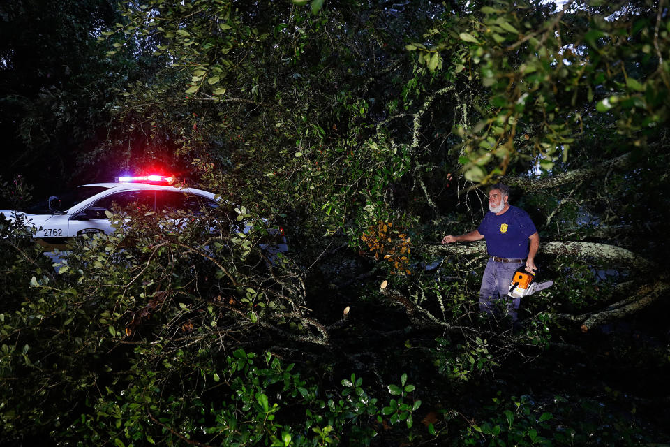 Hurricane Matthew damage in Georgia