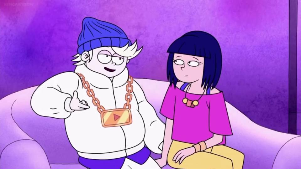 <div class="inline-image__caption"><p>Bridgette flirted with an influencer who was a literal baby. </p></div> <div class="inline-image__credit">Cartoon Network Studios/HBO Max</div>