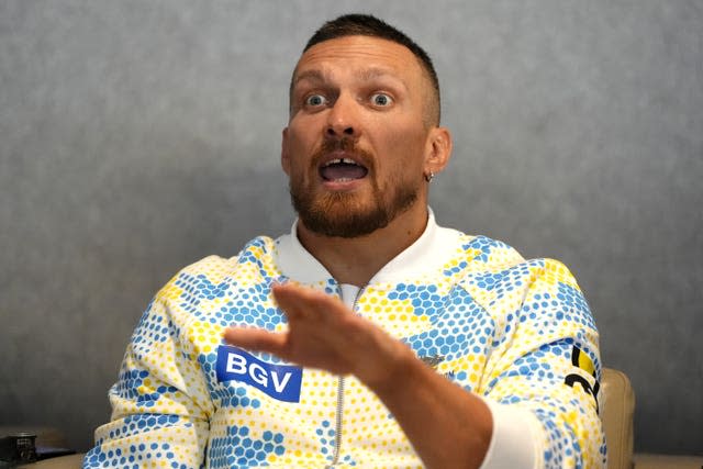 Tyson Fury v Oleksandr Usyk build up – Monday May 13th