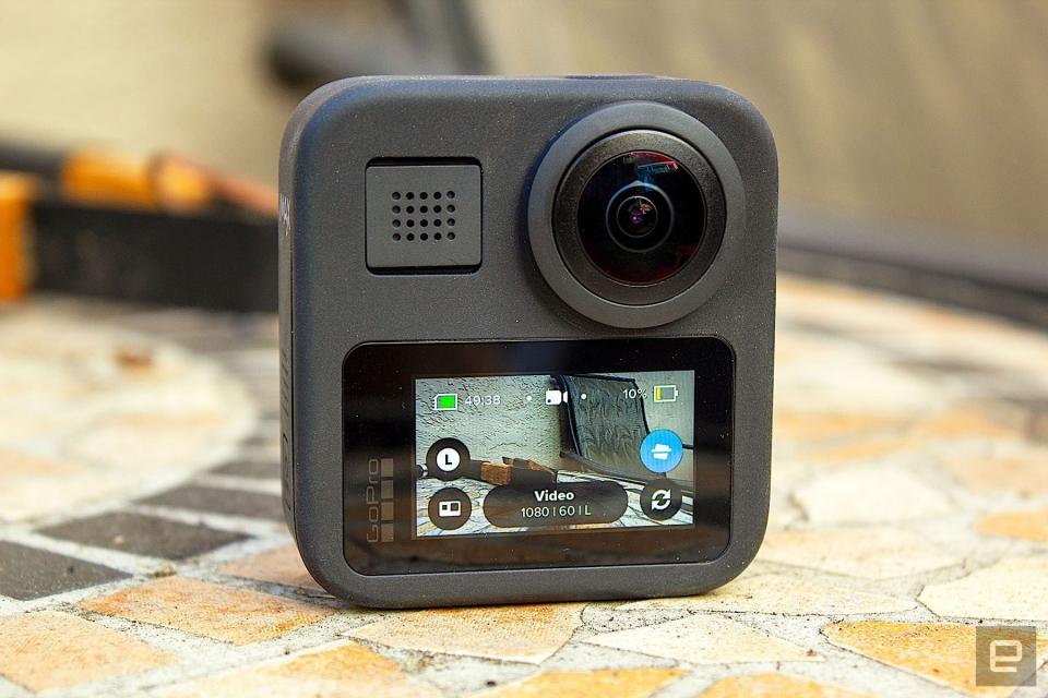 GoPro Max update.