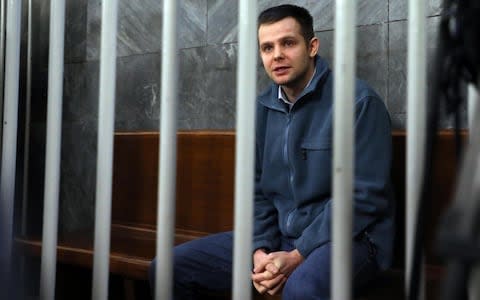 Lukasz Herba sits in court back in December - Credit: Matteo Bazzi/ANSA