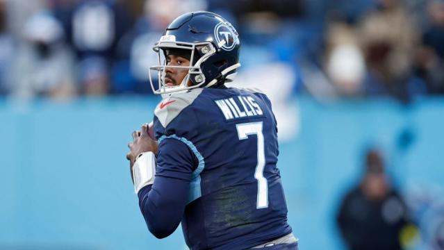 Malik Willis starts for Titans, runs for touchdown on opening drive - NBC  Sports