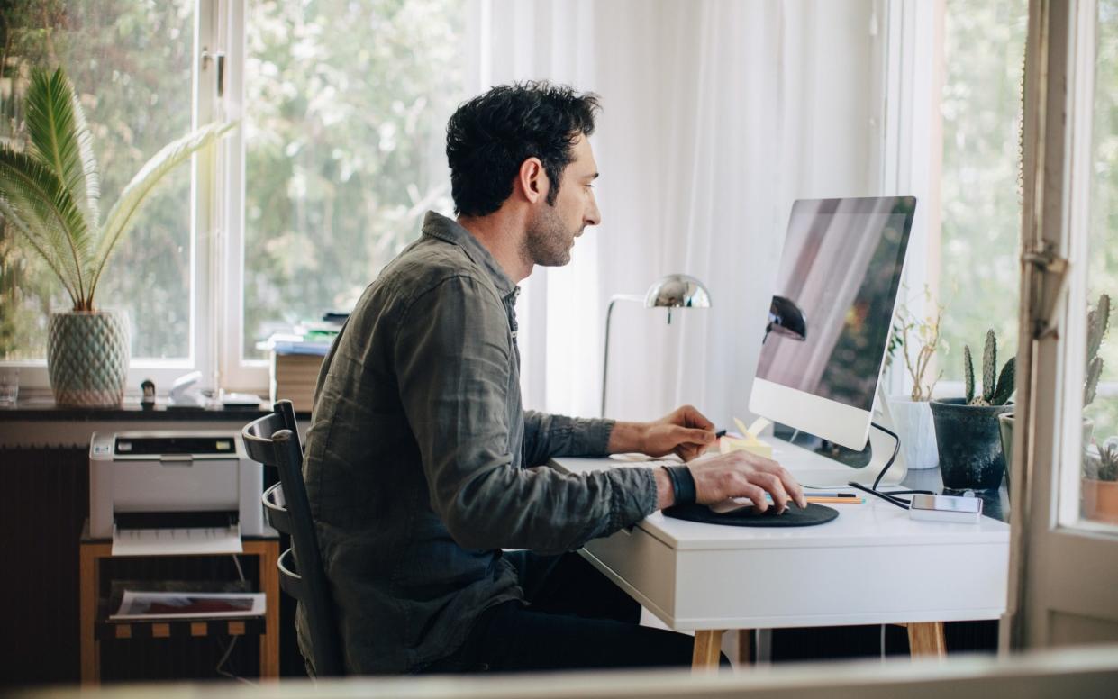 Someone who sits for seven hours a day should spend either 21 minutes of that day in the gym or 84 minutes in less intense exercise - Maskot/Getty Images Contributor