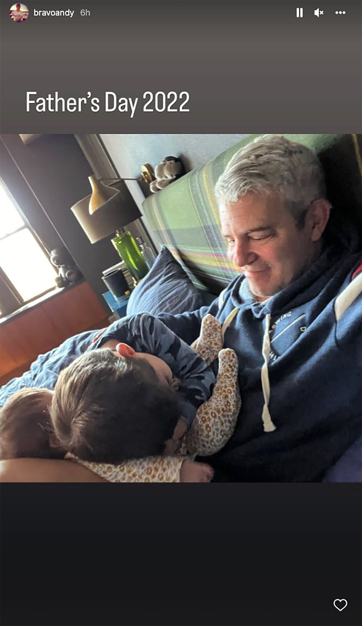 Andy Cohen Enjoys His First Father’s Day as a Dad of Two . https://www.instagram.com/bravoandy/?hl=en