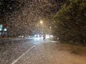 <p>Schnee im Mai? Nein, nur ein besonders großer Schwarm Eintagsfliegen! Die chinesische Stadt Hainan wurde kürzlich von einer regelrechten Fliegenplage heimgesucht. (Bild: Getty Images) </p>