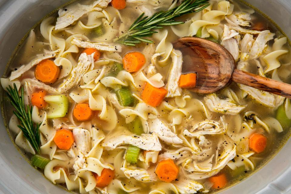 Slow Cooker Chicken Noodle Soup