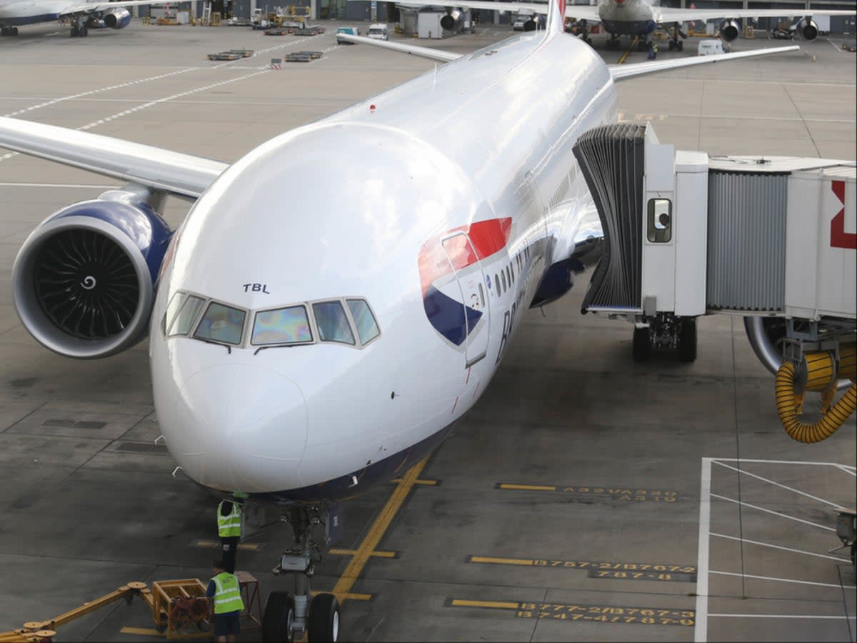 Thoroughly tested: British Airways Boeing 777-300 at London Heathrow airport (Nick Morrish/British Airways )