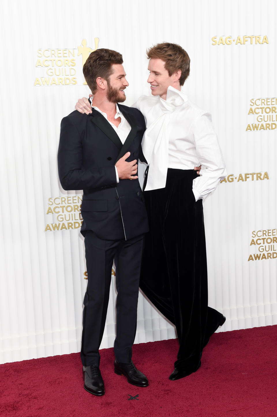 Andrew Garfield and Eddie Redmayne