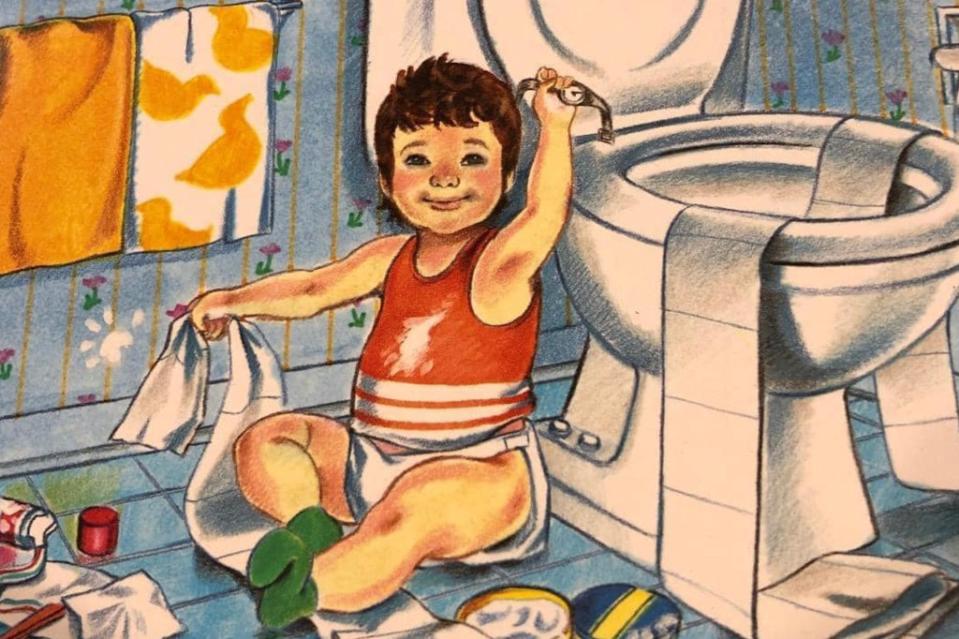 Munsch’s book was written in 1986 after he and his wife had two stillborn children. Thoughts From Aisle 4 / Facebook