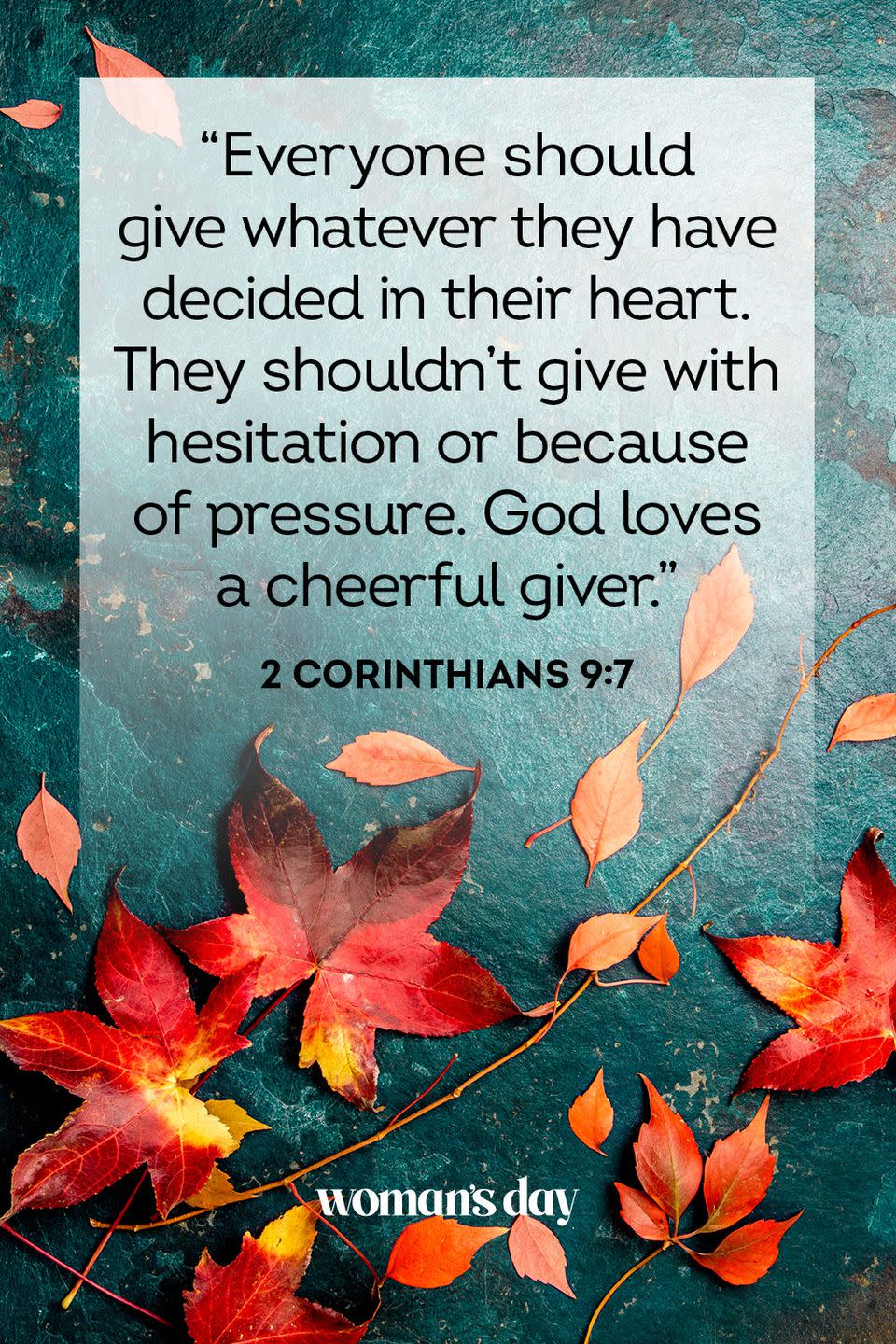 2 Corinthians 9:7