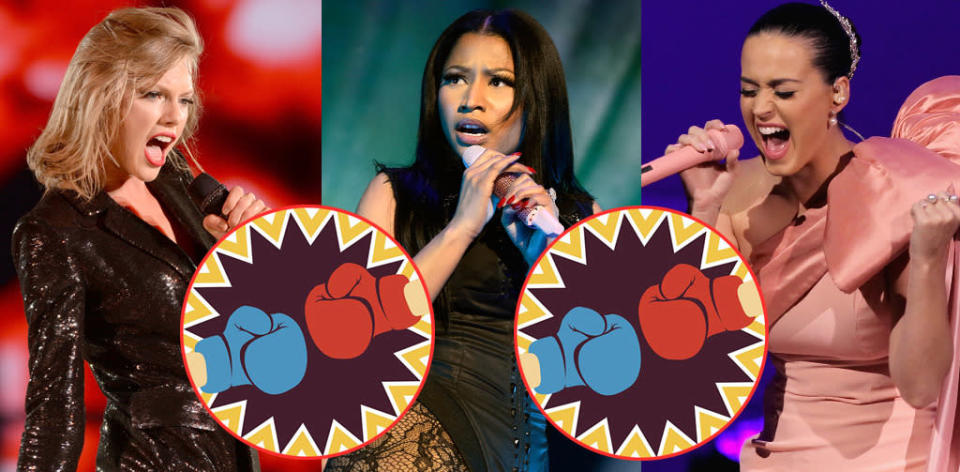 Taylor Swift vs. Nicki Minaj and Katy Perry