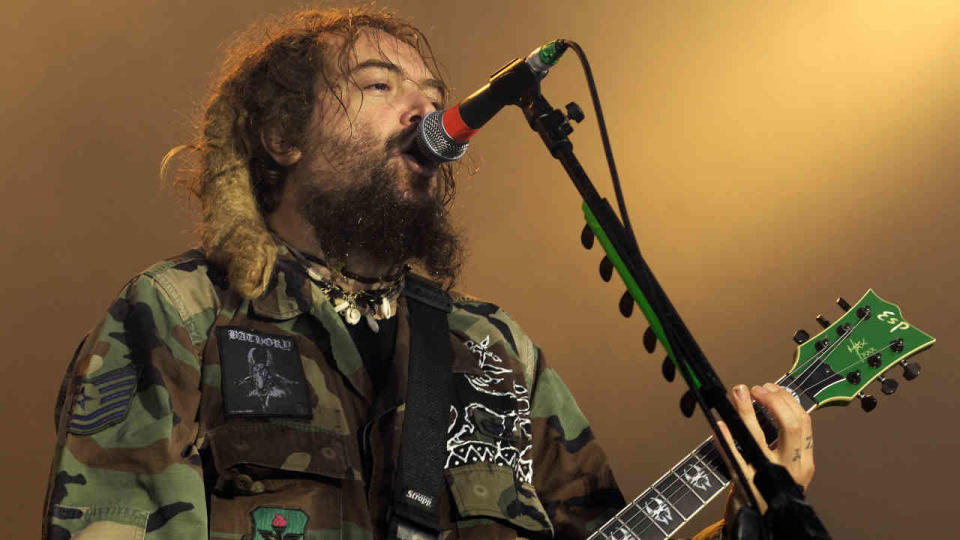 Max Cavalera of Cavalera Conspiracy in 2008