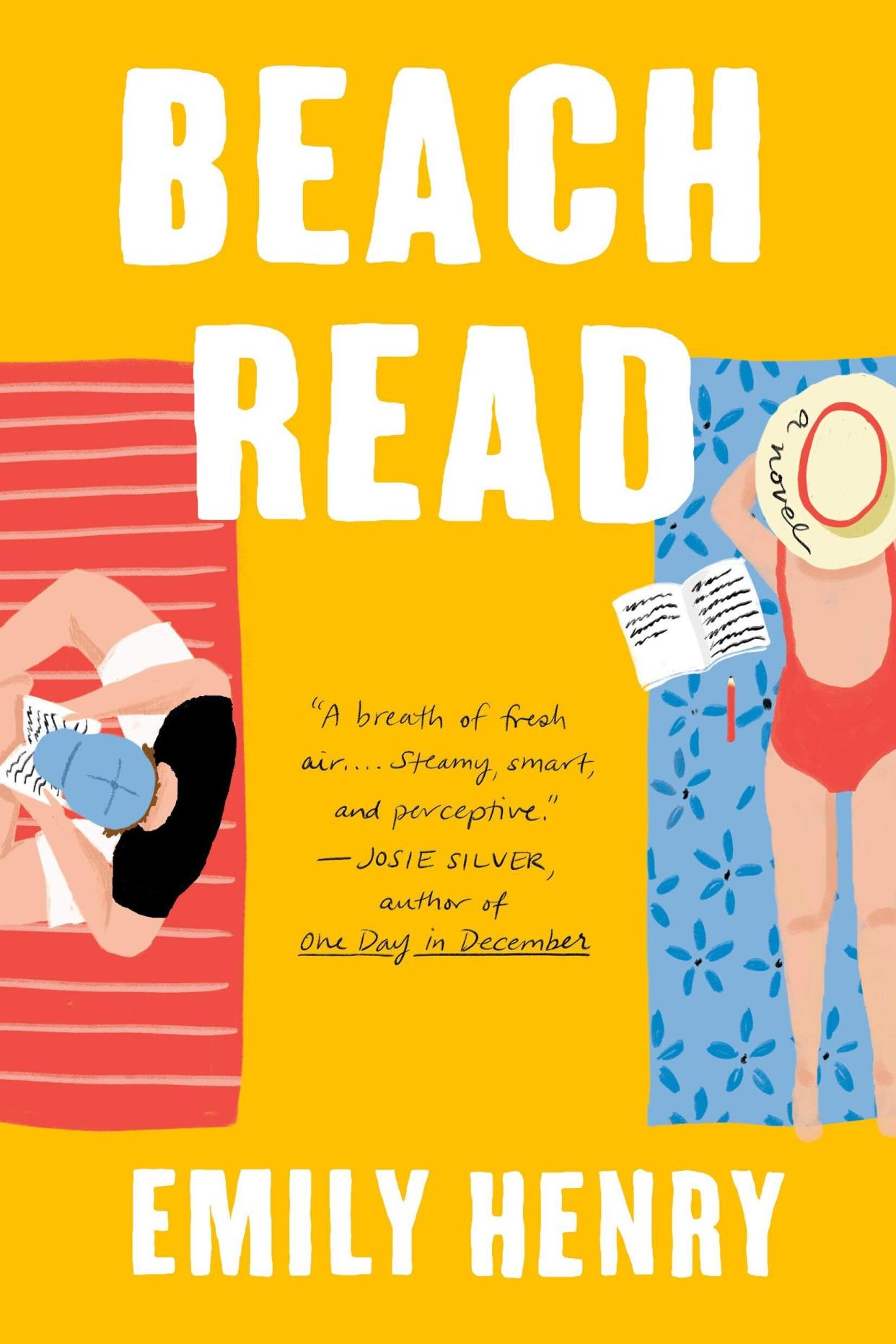 "Beach Read" is about a romance writer and literary writer who each have writer's block and live next door to one another for the summer. The two decide on a summer-long challenge to get them out of their heads. If you're looking for a beach read, this perfectly titled one is probably right for you. <br /><br />You can read more about this book at <a href="https://www.goodreads.com/book/show/52867387-beach-read" target="_blank" rel="noopener noreferrer">Goodreads</a> and find it for $14 at <a href="https://amzn.to/3coHEly" target="_blank" rel="noopener noreferrer">Amazon</a>.