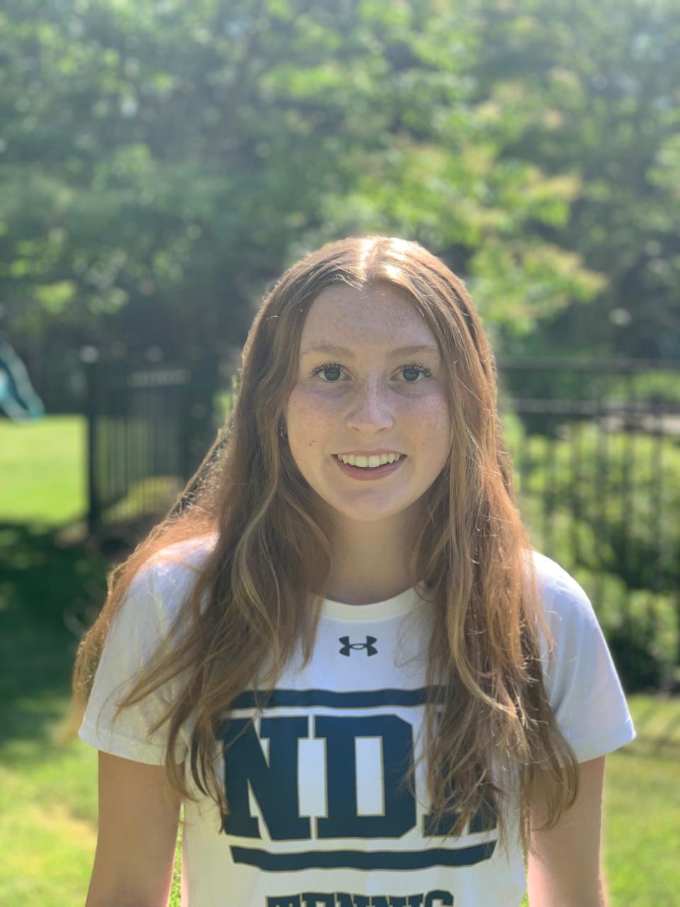 Amelia Maw of Notre Dame Academy has been named to The Patriot Ledger/Enterprise Girls Tennis All-Scholastic Team.