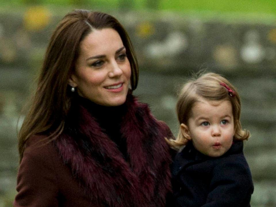 Princess Charlotte and Kate