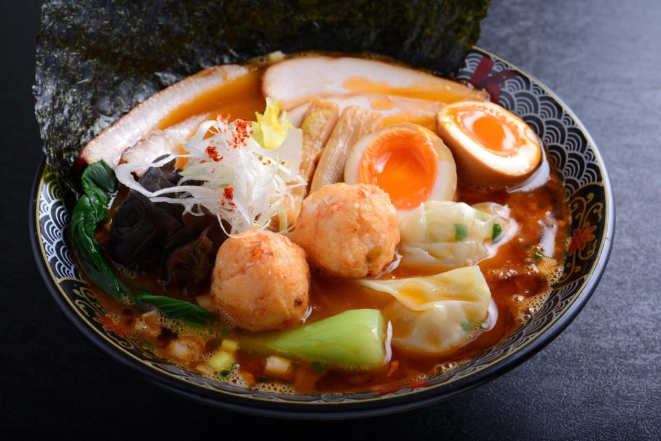 Lobster broth ramen. (PHOTO: Ramen Keisuke Lobster King)