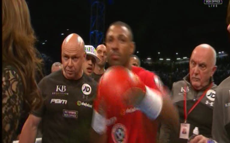 Kell Brook introduced to the crowd - Credit: Sky Sports Box Office