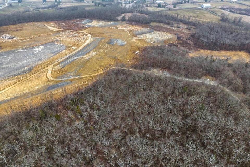 The Urban County Planning Commission is considering a zone change for a 6,500 seat soccer stadium for Lexington Sporting Club. The property is located behind the Speedway on Athens-Boonesboro Road by Interstate 75. Ryan C. Hermens/rhermens@herald-leader.com