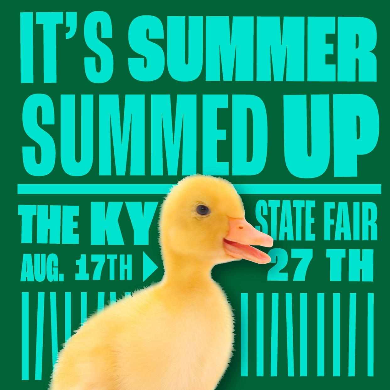 The 2023 Kentucky State Fair is August 17-27
